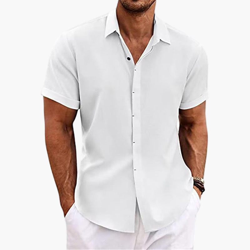 The Short Linen Shirt