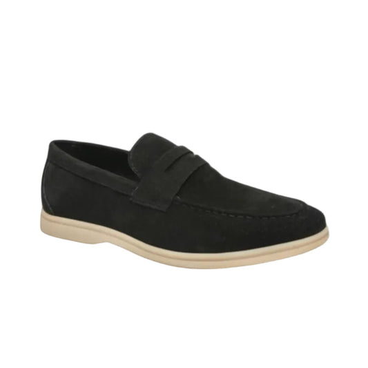 ATHÈNES Suede Leather Loafers