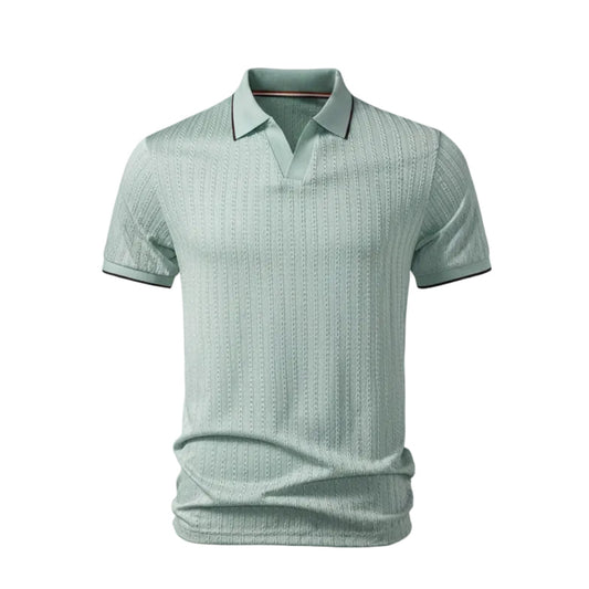 The Contrast Knit Polo