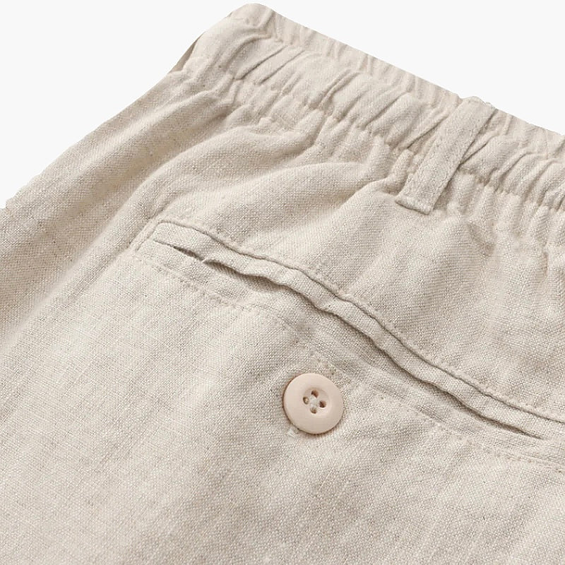 The Como Short Linen Pant