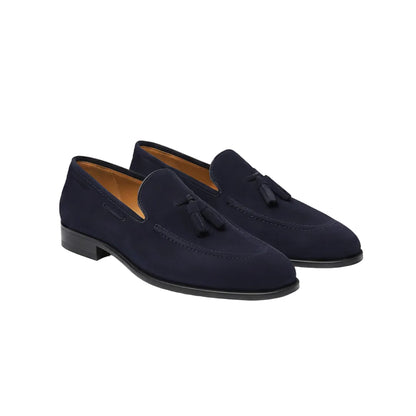 Tassel Suede Loafers