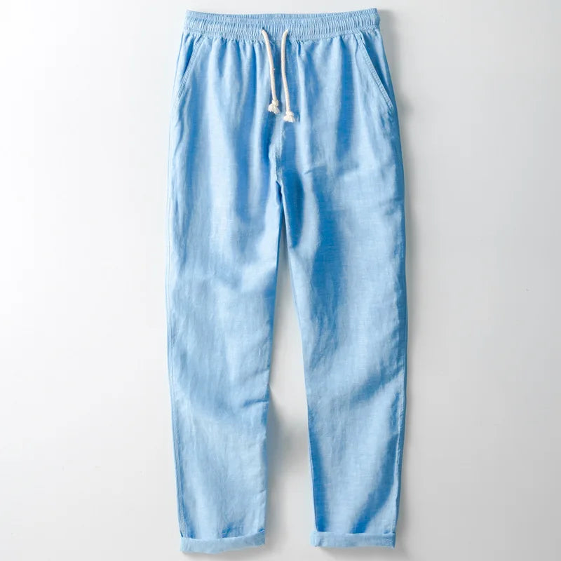 The Santorini Linen Pant