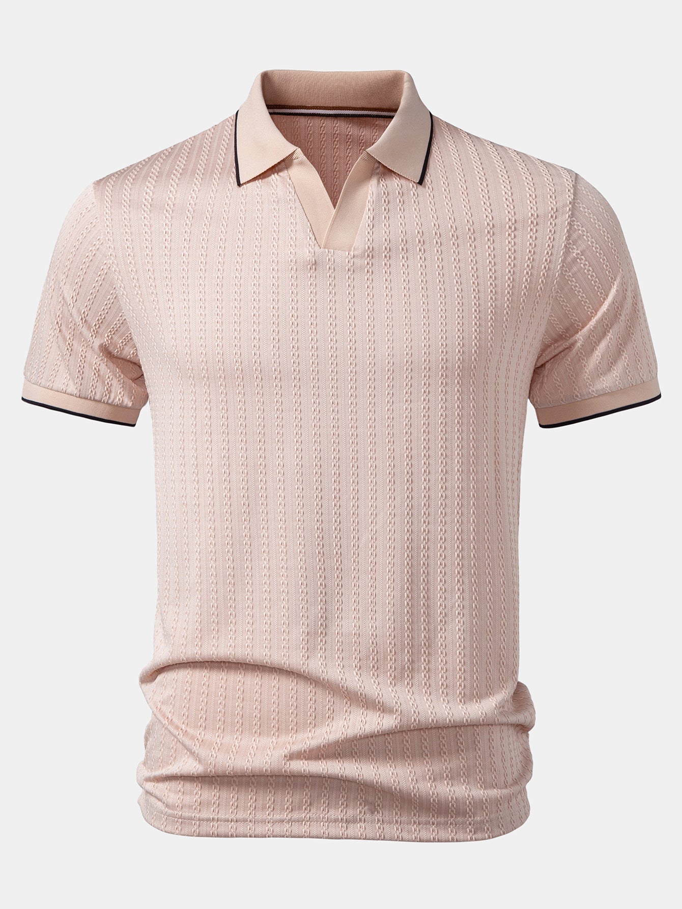 The Contrast Knit Polo