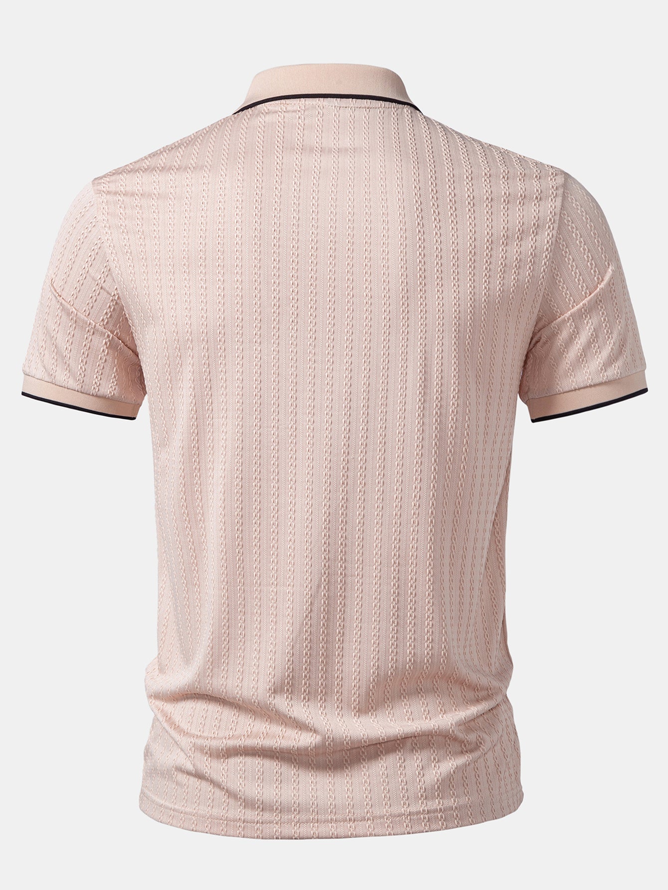 The Contrast Knit Polo