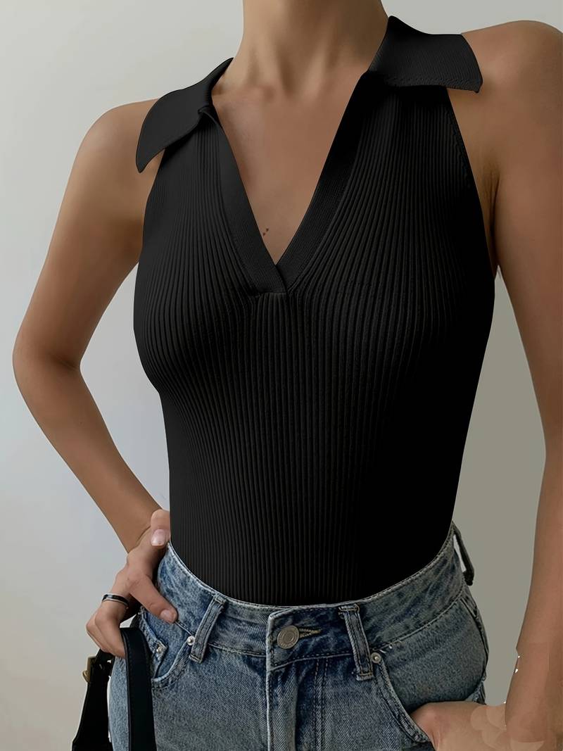 The Viviana V-neck Polo
