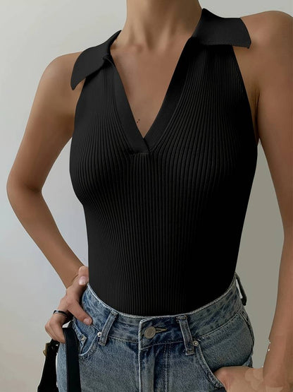The Viviana V-neck Polo