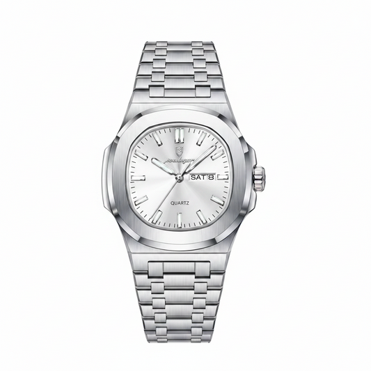 The Monaco Steel Watch
