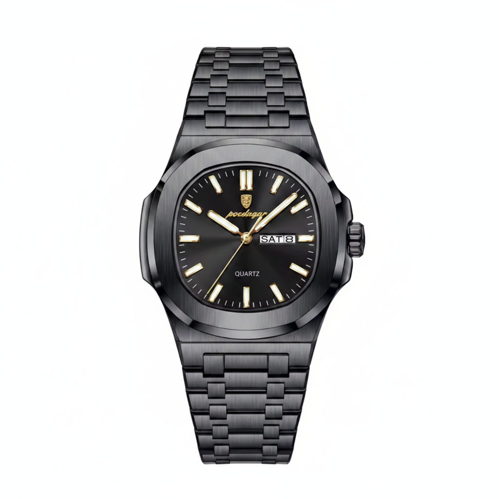 The Monaco Steel Watch Full