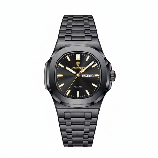 The Monaco Steel Watch Full