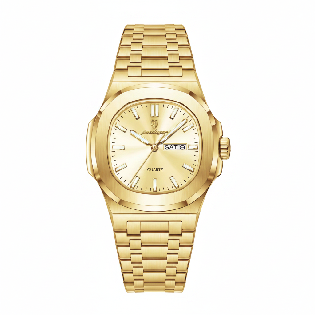 The Monaco Steel Watch Full