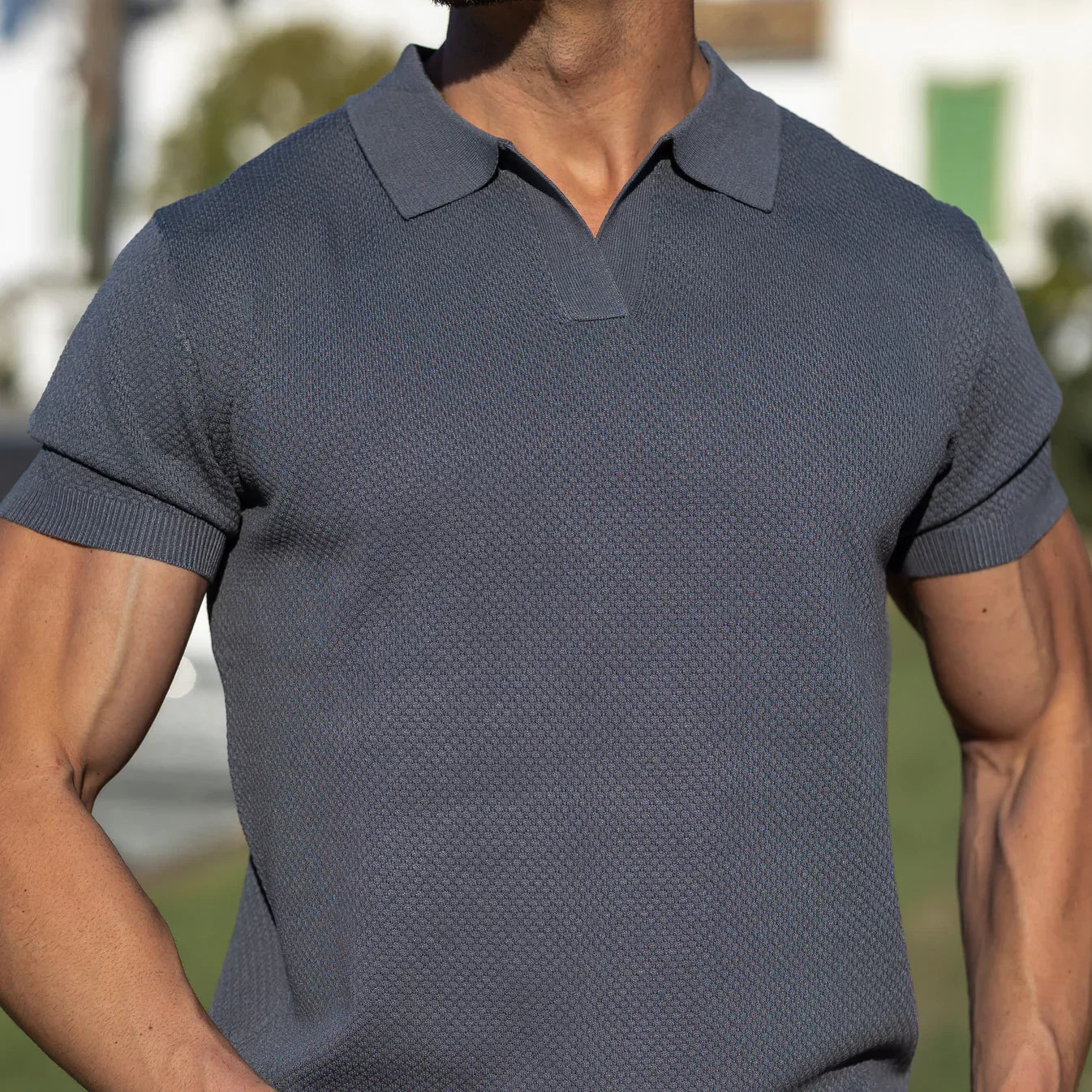 The Capri V-Neck Polo